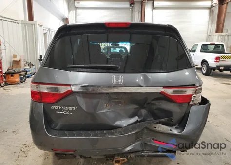 2013 Honda Odyssey Lx from USA, damaged, VIN 5FNRL5H29DB011653